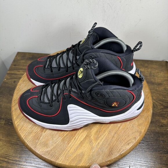 Nike Air Penny 2 Shoes Mens Size 8.5 Basketball 333886-002 Penny Hardaway Sneake - Picture 5 of 10